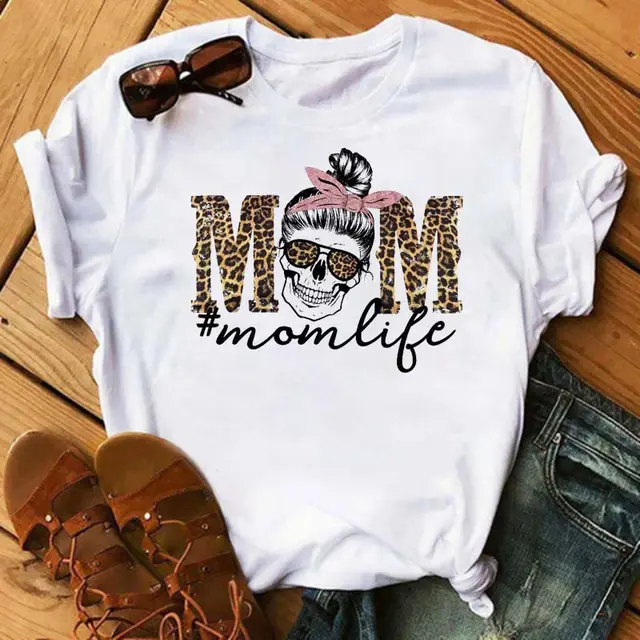 Vintage Print Letter Fashion Clothing Short sleeved T shirt Bt7688 - Shop at LoveMi