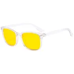 Transparent Frame Spring Lens