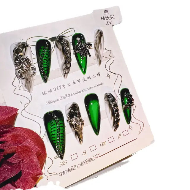 Five Poison Dark Dark Pure Hand Drawing Personality Wear Armor Long T - Shop at LoveMi