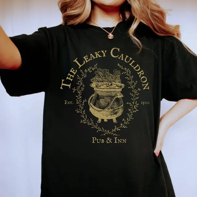 Versatile Women's Loose Printed Short Sleeves Black - Shop at LoveMi