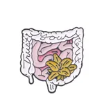 Intestinal Descaling Brooch