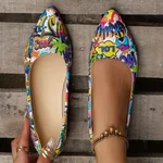 Large Size Flat Bottom Pumps Women - Colour-37