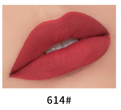 Matte No Stain On Cup Non fading Lip Lacquer Matte Liquid Lipstick Q1617 14 - Shop at LoveMi