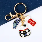 Metal Lucky Cat Black