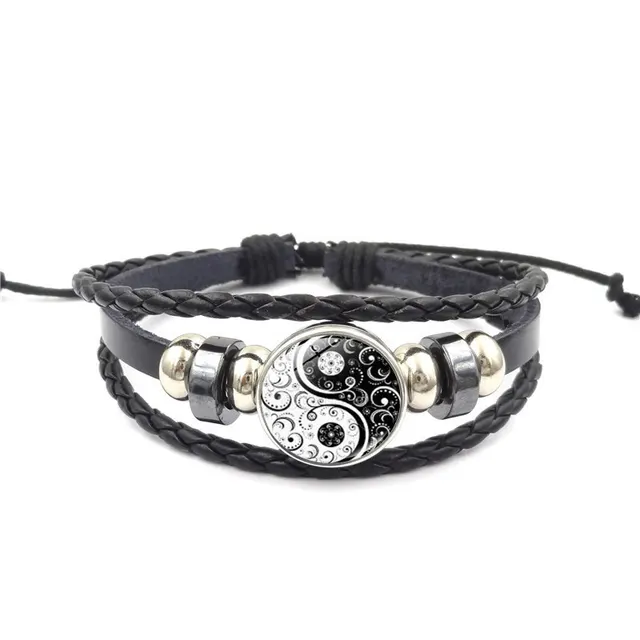 Men's Retro Punk Multi layer Beaded Weave Bracelet Xswx67143 - Shop at LoveMi