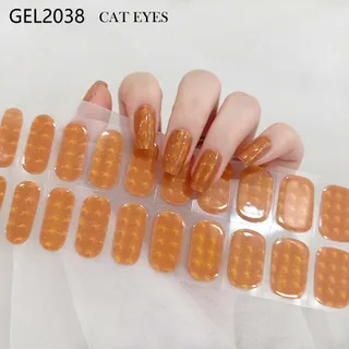 Pure Color Onion Powder Baking-free Gel Nail Art - Gel2038