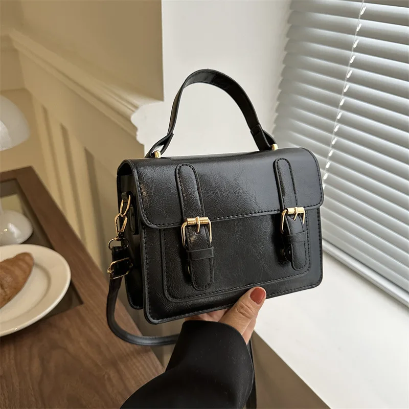 Crossbody Bag High grade Shoulder Handbag Black - Shop at LoveMi