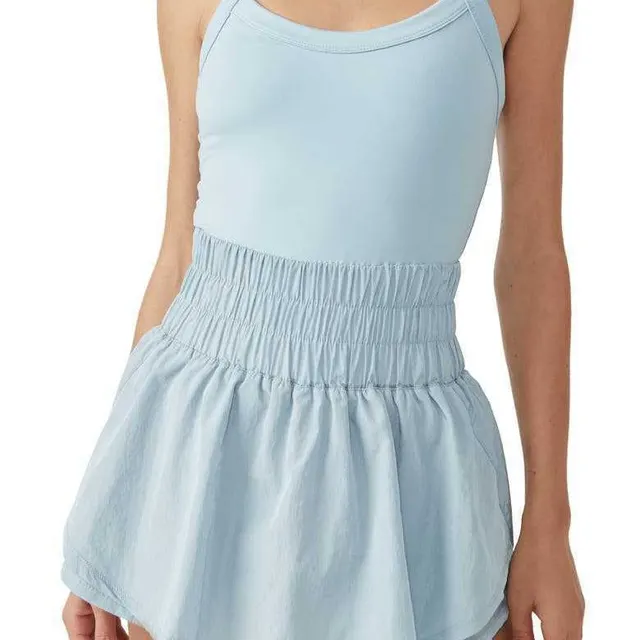 Women's Sports Tight One piece High Waist Anti exposure Jumpsuit Blue - Shop at LoveMi