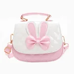 Girls Fashion Small Rabbit Ears Portable Princess Bag - Pink