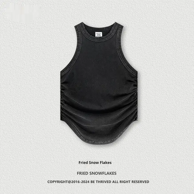 American Street Style Vest Sexy Fried Snowflake - Shop at LoveMi
