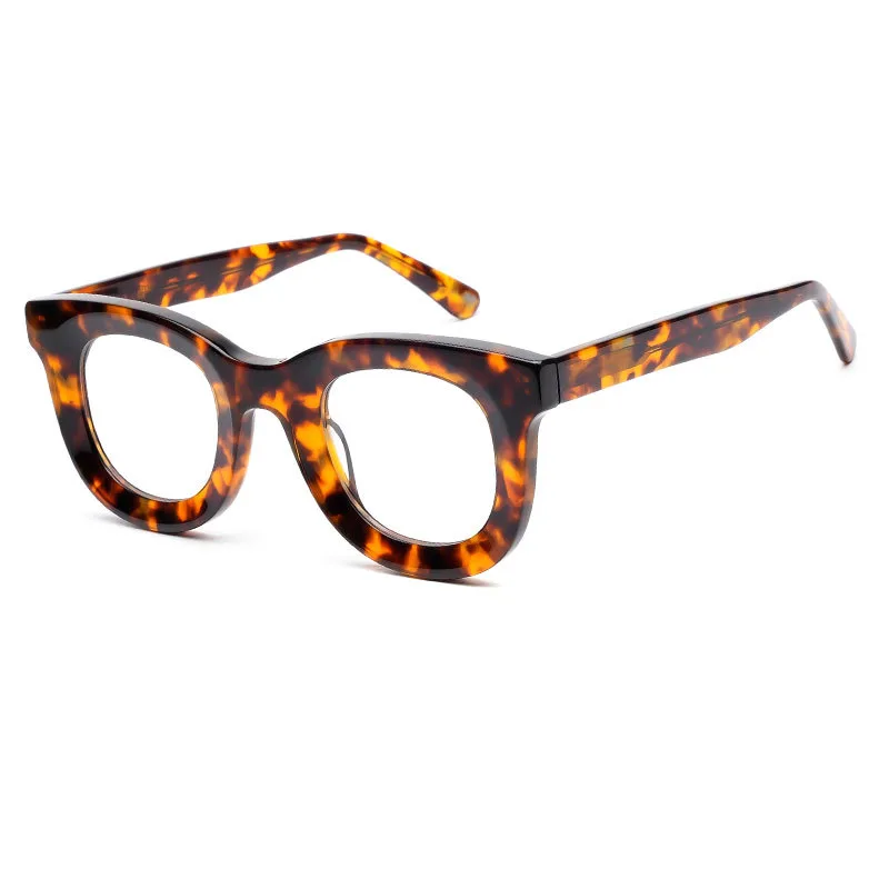 Optical Mirror Fashion Small Frame Glasses - C2