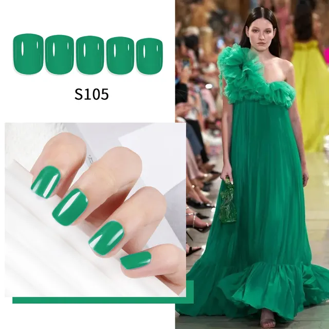 Back Glue Fake Nails Removable S105 - Shop at LoveMi