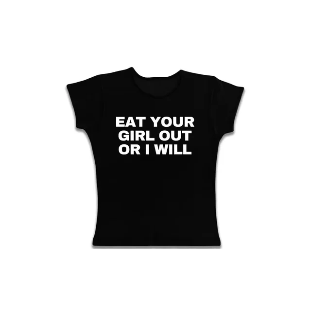 Letter Harajuku Style Midriff baring Short Sleeve - Shop at LoveMi