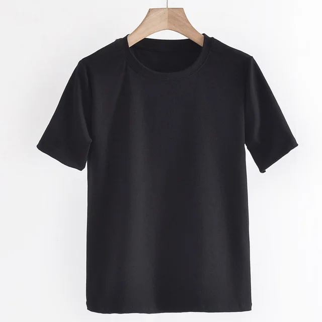 Spring And Summer High grade Bottoming Shirt Phantom Black - Shop at LoveMi