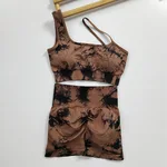 Dyed Coffee Suit