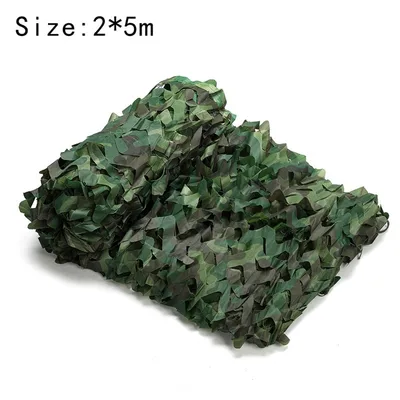 Single Layer Shading And Sun Protection Jungle Camouflage Net 2X5M Jungle Fan Color - Shop at LoveMi