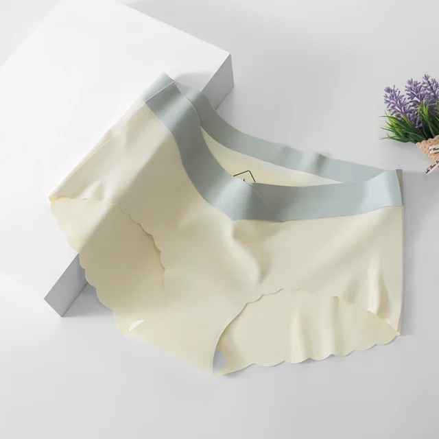 Women's Fashion Ice Silk Pregnant Women's Underpants Warm Goose Color - Shop at LoveMi