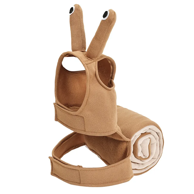 Cat Snail Headdress Halloween Dress Up Dog Transformation Costume Brown - Shop at LoveMi
