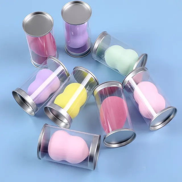 Cosmetic Egg Powder Puff Cushion Super Soft Smear proof Beauty Blender Studio Sponge Egg Barreled Hoist - Shop at LoveMi