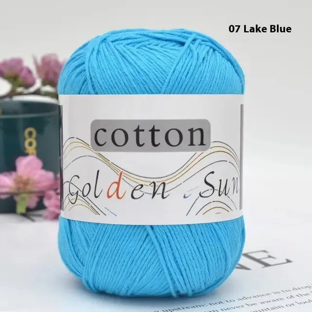 Knitting Wire Baby Wool Baby Thread 07 Lake Blue - Shop at LoveMi
