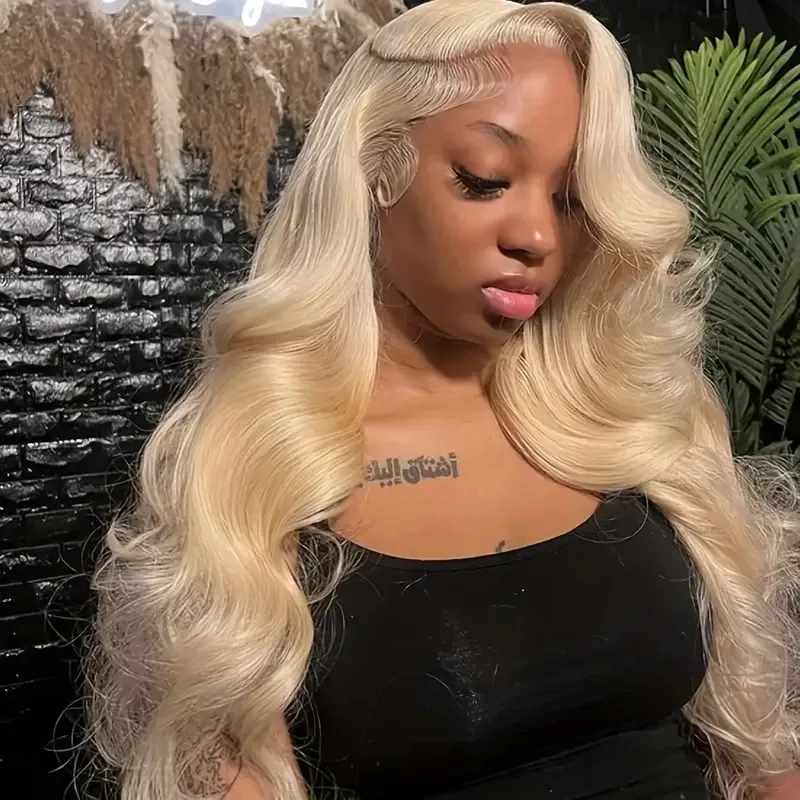 European And American Fashionable Off White Wavy Curly Hair Beige - Shop at LoveMi