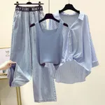 Blue Camisole Set A