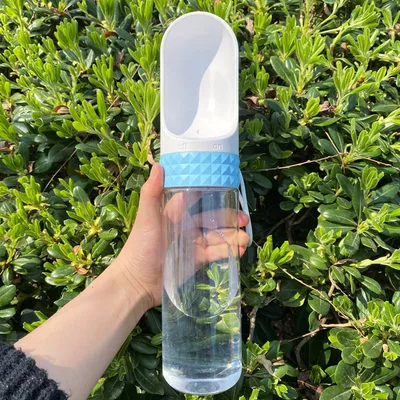 Dog Water Cup Portable Pet Supplies For Water Bottle Dog Drinking Bowl Cup Outdoor Travel Dogs Cats Water Dispenser Feeder Large Water Tank Blue - Shop at LoveMi