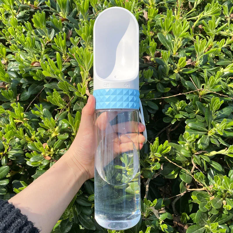 Dog Water Cup Portable Pet Supplies For Water Bottle Dog Drinking Bowl Cup Outdoor Travel Dogs Cats Water Dispenser Feeder Large Water Tank Blue - Shop at LoveMi