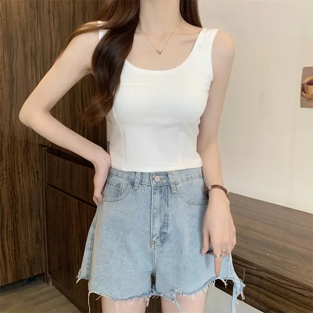 Women's Sports Vest Breathable Comfortable Top White - Shop at LoveMi