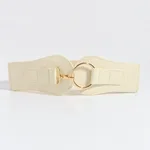 Beige Gold Buckle