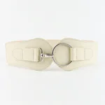Beige Silver Buckle