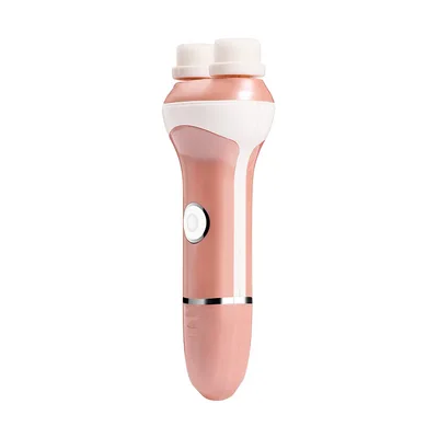 Skin Cleaning Facial Brush Soft And Does Not Hurt Skin Double headed Speed Control Electric Pink - Shop at LoveMi
