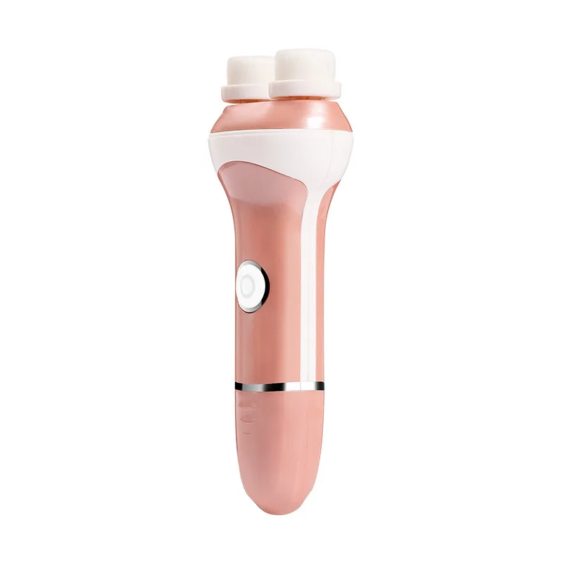 Skin Cleaning Facial Brush Soft And Does Not Hurt Skin Double headed Speed Control Electric Pink - Shop at LoveMi