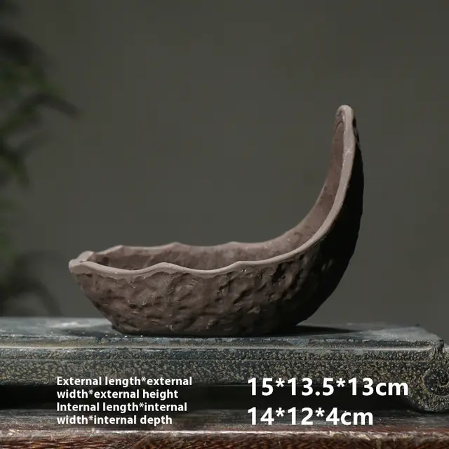 Purple Clay Flower Pot Southern Barbarian Alien Creativity Crescent 1 - Shop at LoveMi
