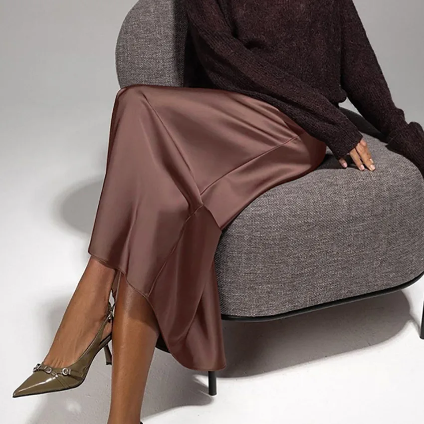Retro Elegant Brown Dress Brown - Shop at LoveMi