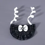 Black Bow Bib