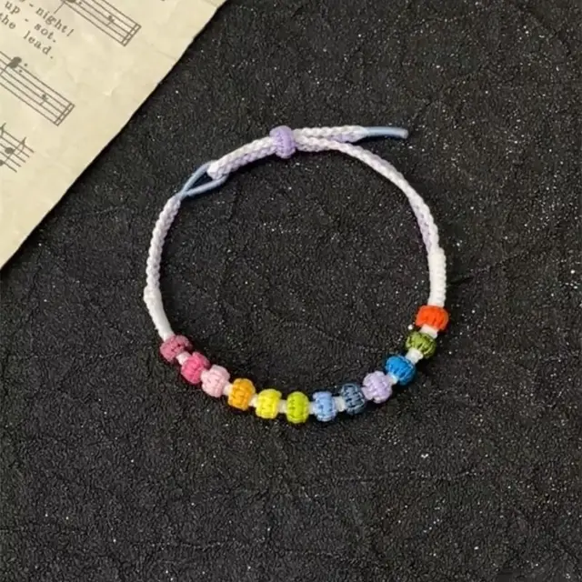 Butterfly Handmade Woven Bracelet Good looking Exquisite Carrying Strap Colorful Weaving - Shop at LoveMi