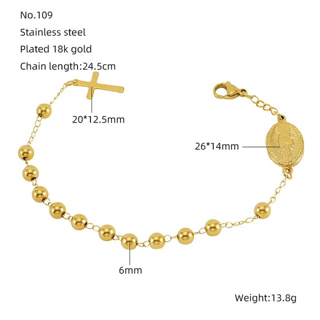 Women's Stainless Steel Geometric Bracelet Style109 - Shop at LoveMi