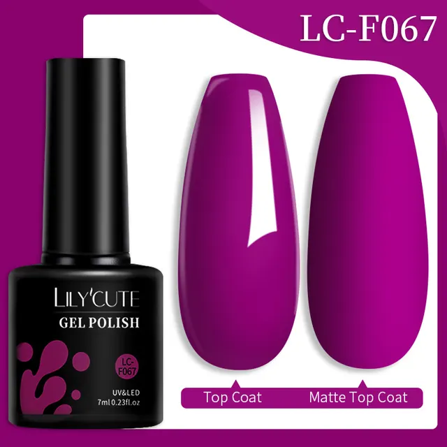 Popular Set Glitter Solid Color Nail Glue 67Style - Shop at LoveMi