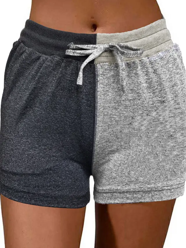 Drawstring Pocket High Elastic Loose Casual Shorts Dk12 - Shop at LoveMi
