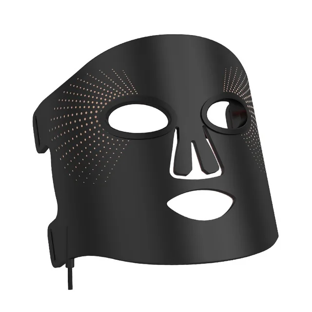 French Pattern Silicone Photon Mask Instrument LED Lamp Black - Shop at LoveMi