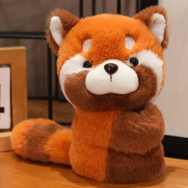 Sitting Style Bracelet Zoo Plush Doll Raccoon - Shop at LoveMi