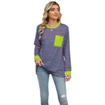 Rose Green Stripe