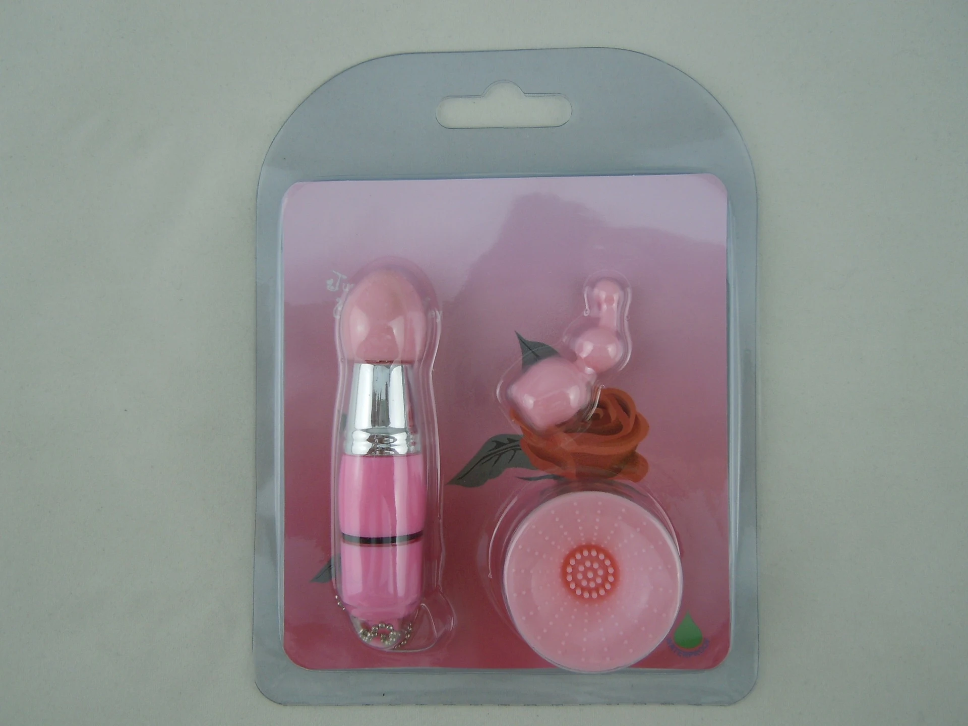 Female Sensitive Point Massage Vibration Toy - Pink Blister Packaging - View 1