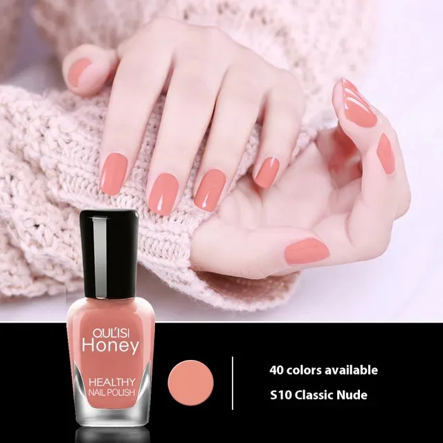 Water based Peelable Tearable Nail Polish 8ml 10 Classic Nude - Shop at LoveMi
