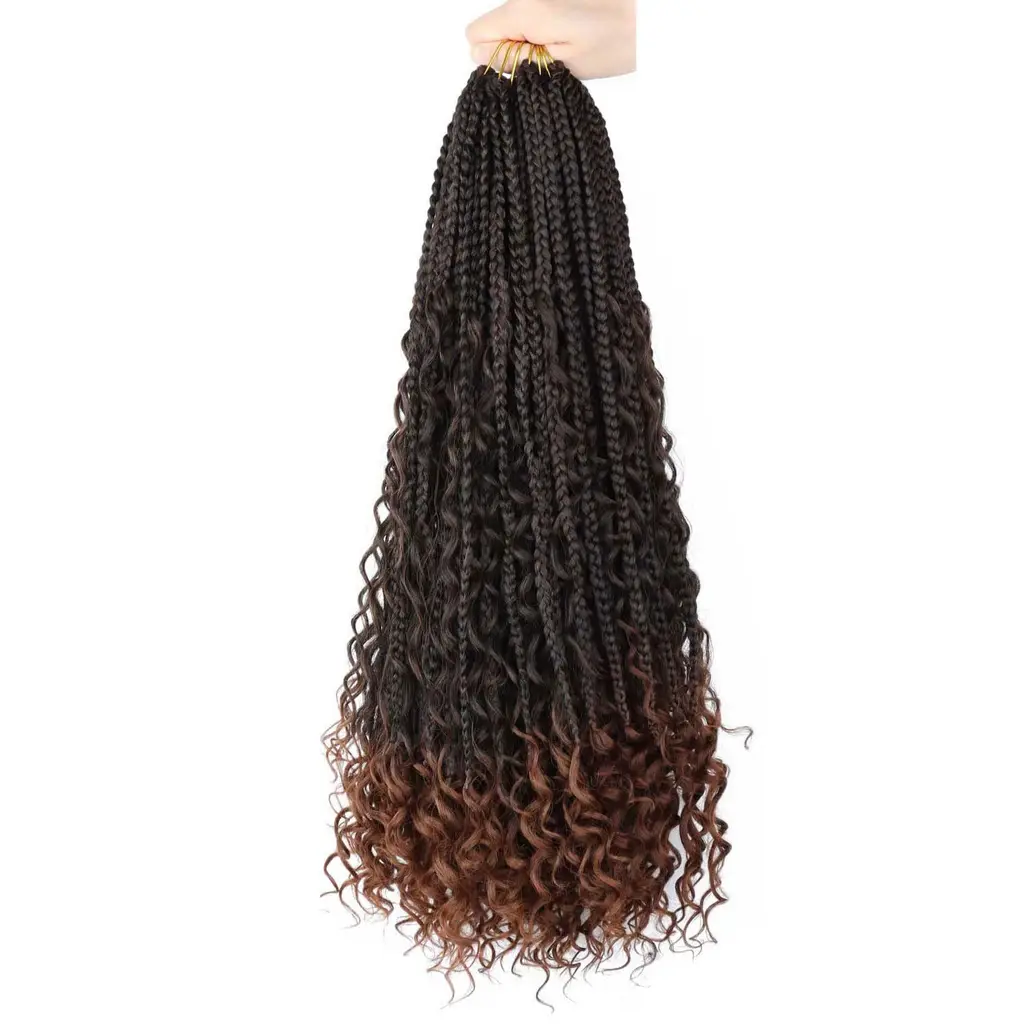 Chemical Fibre Hair Three-strand African Braid Crochet Hair - T30