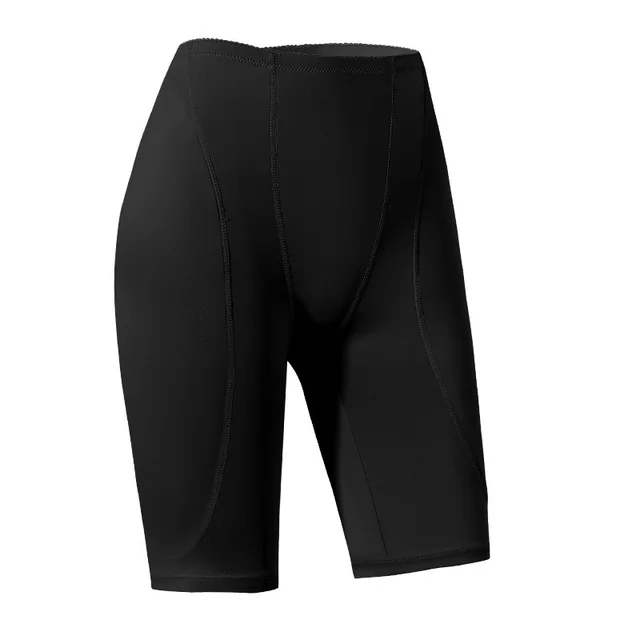 Women's High Waist Belly Contracting And Close fitting Bodybuilding Girdle Body Shaping Safety Pants Black - Shop at LoveMi