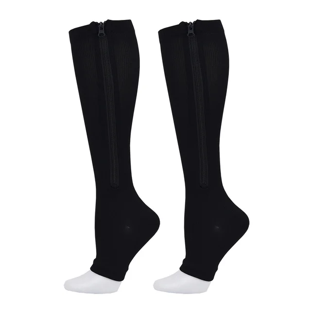 Women's Compression Compression Socks Long Tube Sports Black - Shop at LoveMi