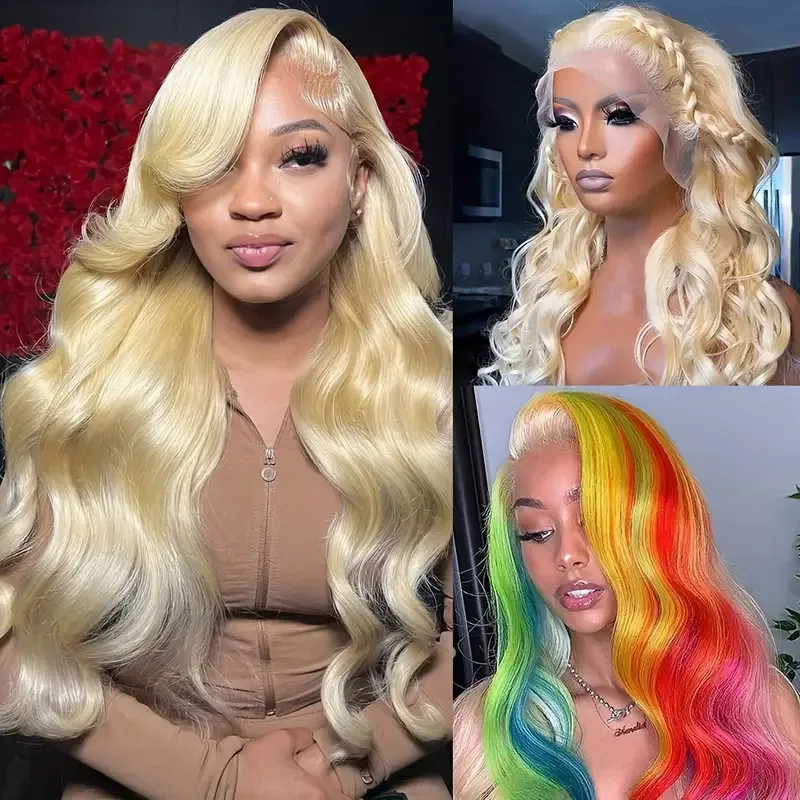 European And American Style Lace Full Head Synthetic Wig Wine Red - Shop at LoveMi