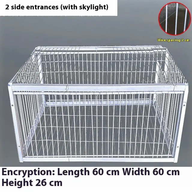 Pigeon Active Network Door Encrypted Return Cage 60 X60X26Cmtwo Import Window - Shop at LoveMi